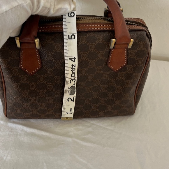 Authentic Celine Mini Handbag with Leather Trim - Picture 14 of 16